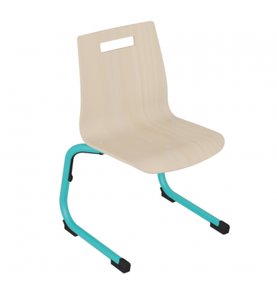 Chaise cantine à coque maternelle et primaire
