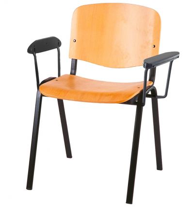 Chaise d'accueil bois