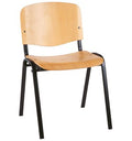 Chaise d'accueil bois