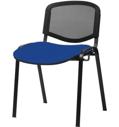 Chaise d'accueil tissu