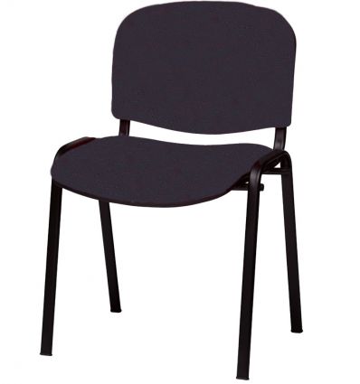 Chaise d'accueil tissu
