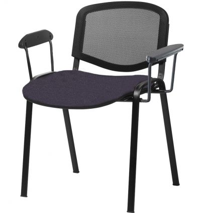 Chaise d'accueil tissu