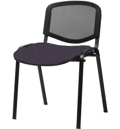 Chaise d'accueil tissu