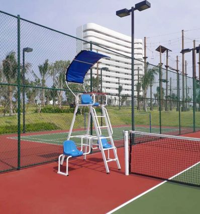 Chaise d'arbitre de tennis
