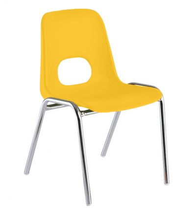 Chaise de collectivité empilable pour enfant
