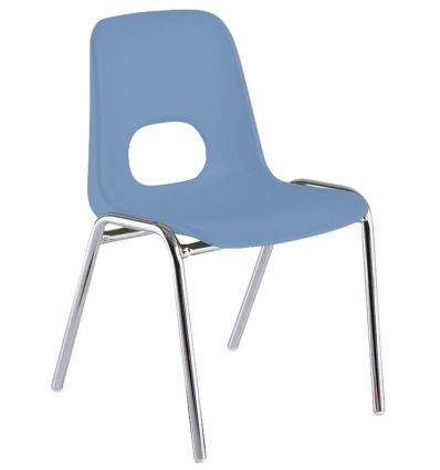 Chaise de collectivité empilable pour enfant