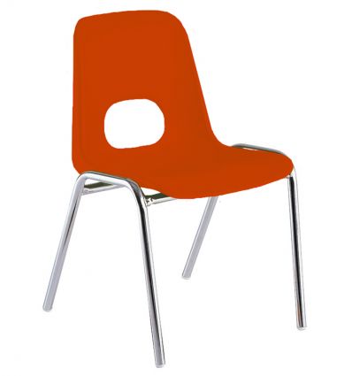 Chaise de collectivité empilable pour enfant
