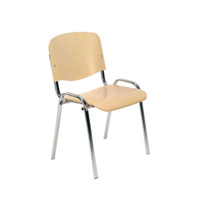 Chaise de collectivité en bois