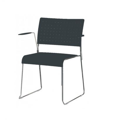 Chaise de conférence empilable