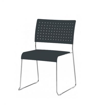 Chaise de conférence empilable