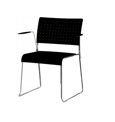 Chaise de conférence empilable
