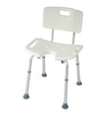 Chaise de douche percée
