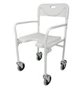 Chaise de Douche Pliable à Roulettes