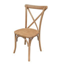 Chaise de réception crossback empilable