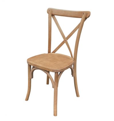Chaise de réception crossback empilable