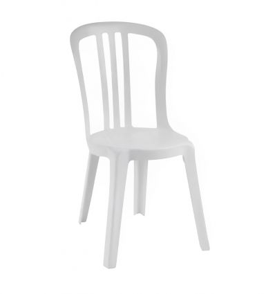 Chaise bistrot plastique empilable
