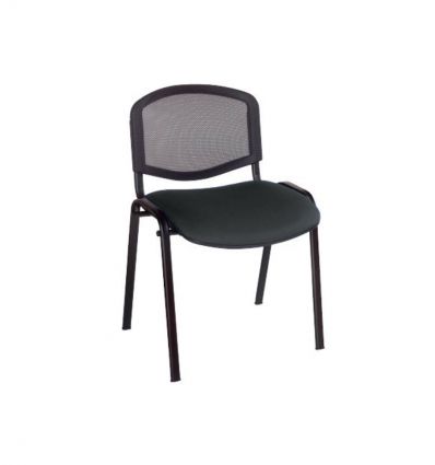Chaise de réunion avec option accoudoirs et tablette