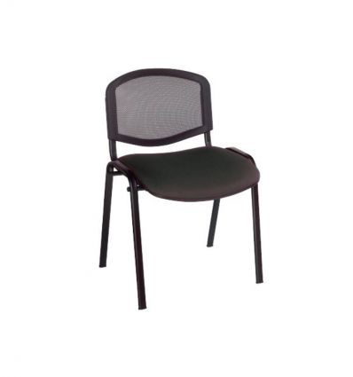Chaise de réunion avec option accoudoirs et tablette
