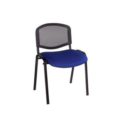 Chaise de réunion avec option accoudoirs et tablette
