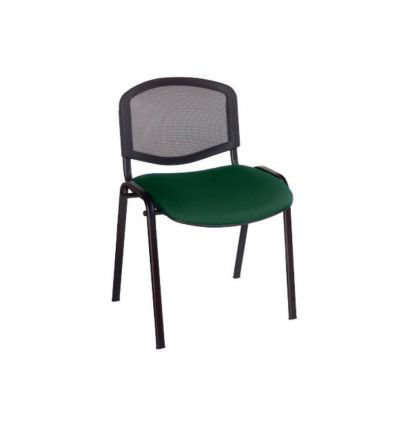 Chaise de réunion avec option accoudoirs et tablette