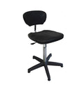 Chaise d'atelier industriel assise large