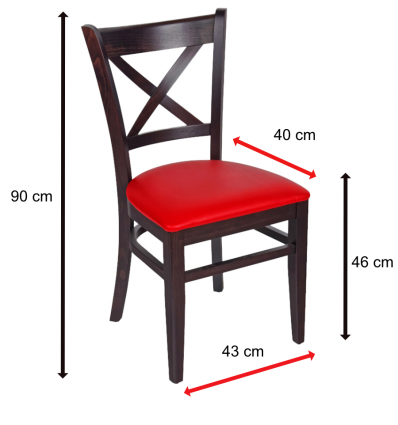 Chaise dona en bois