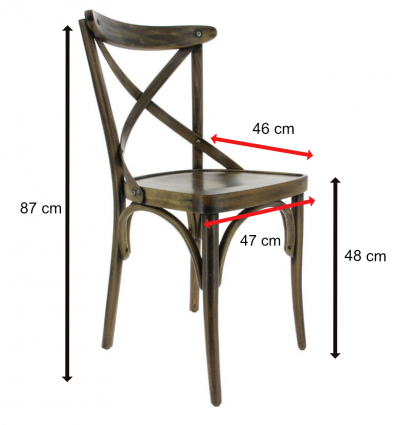 Chaises en hêtre massif