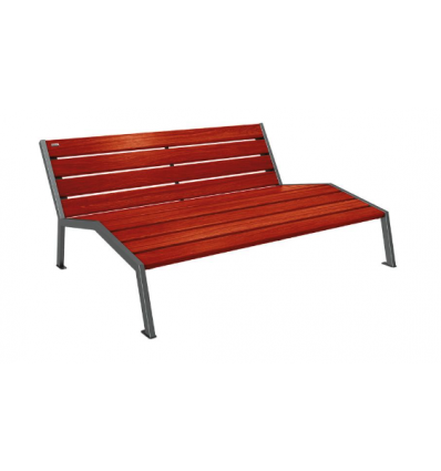 Chaise Longue Mobilier Urbain en Bois