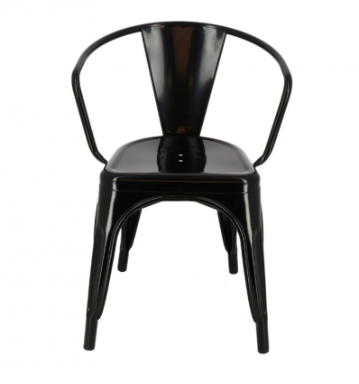Chaise métal insdustriel