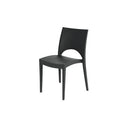 Chaise monobloc empilable