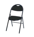 Chaise pliante de réunion en tissu