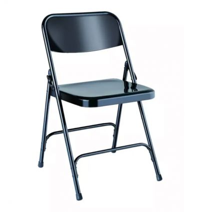 Chaise salle des fêtes pliante en acier