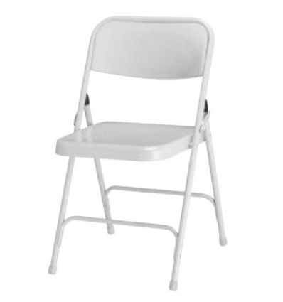 Chaise salle des fêtes pliante en acier