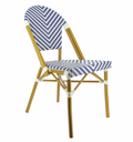 Chaise textilène empilable