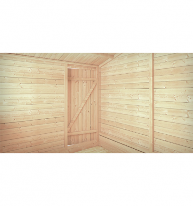 Chalet bois pliable 6m2