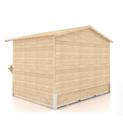 Chalet bois pliable 6m2