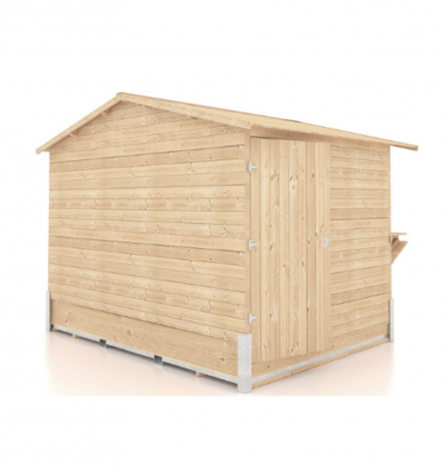 Chalet bois pliable 6m2