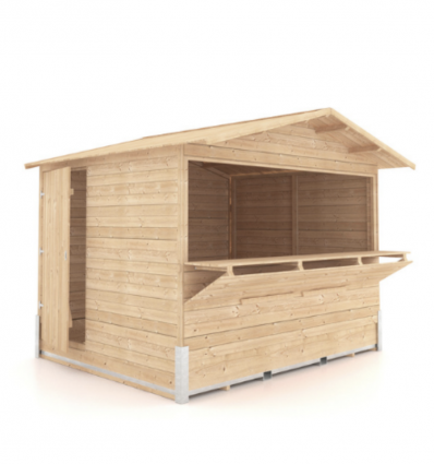 Chalet bois pliable 6m2