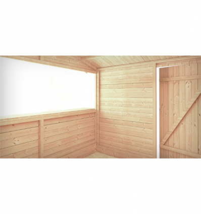 Chalet bois pliable 6m2