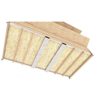 Chalet bois pliable 8m2