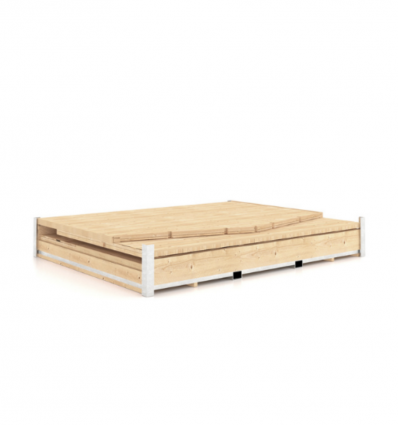 Chalet bois pliable 8m2
