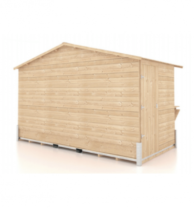 Chalet bois pliable 8m2