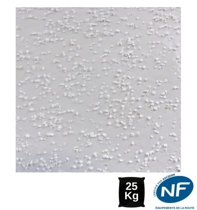 Charges antidérapantes : 250 - 1000 microns pour peinture routière à l'eau