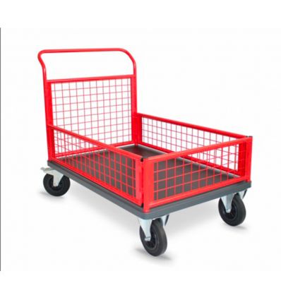 Chariot à demi-ridelles