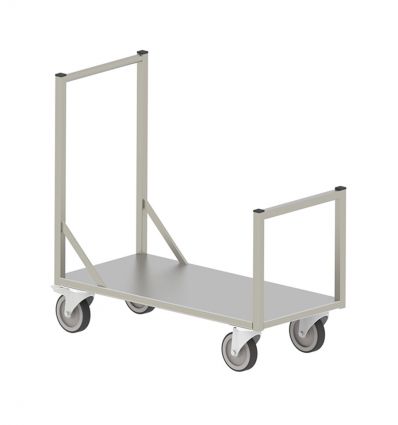 Chariot à farine en inox