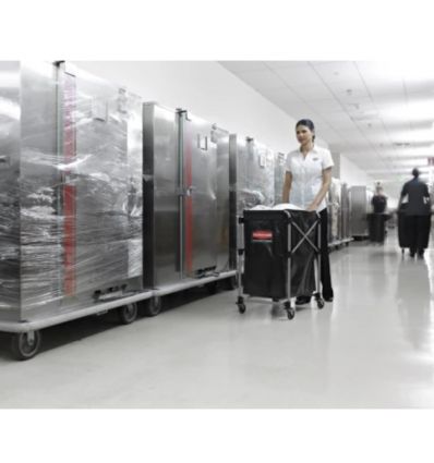 Chariot à linge pliable Rubbermaid