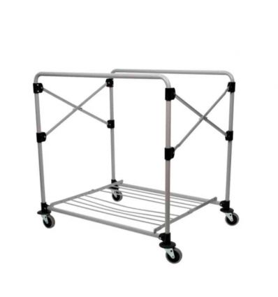 Chariot à linge pliable Rubbermaid