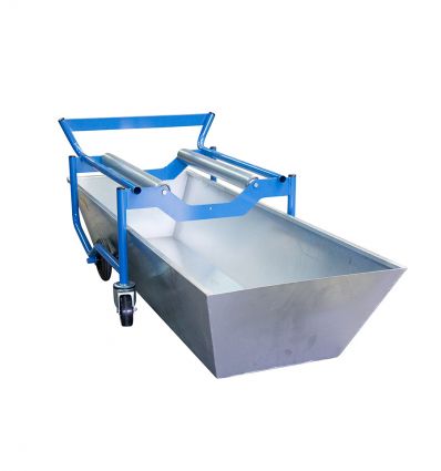 Chariot chantier à fût pour vidange rapide