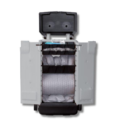 Chariot d'intervention absorbant 90 L
