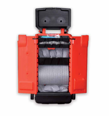 Chariot d'intervention absorbant 90 L
